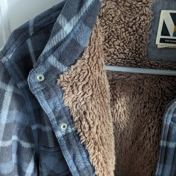 Voyager Blue Remote Fleece, men's medium - Picture 3 of 3